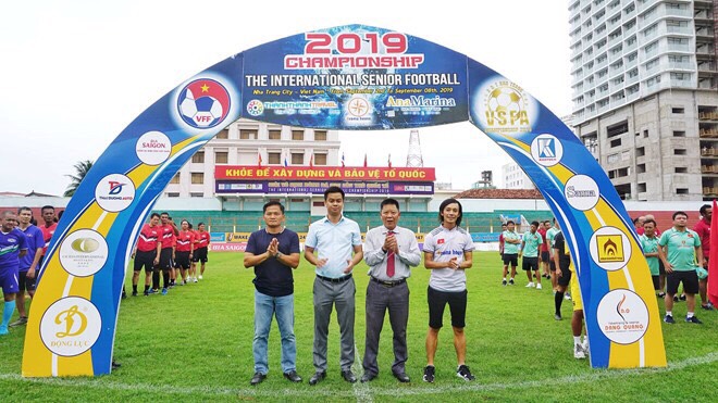 Lễ Khai mạc Giải bóng đá Cựu cầu thủ Quốc tế 2019